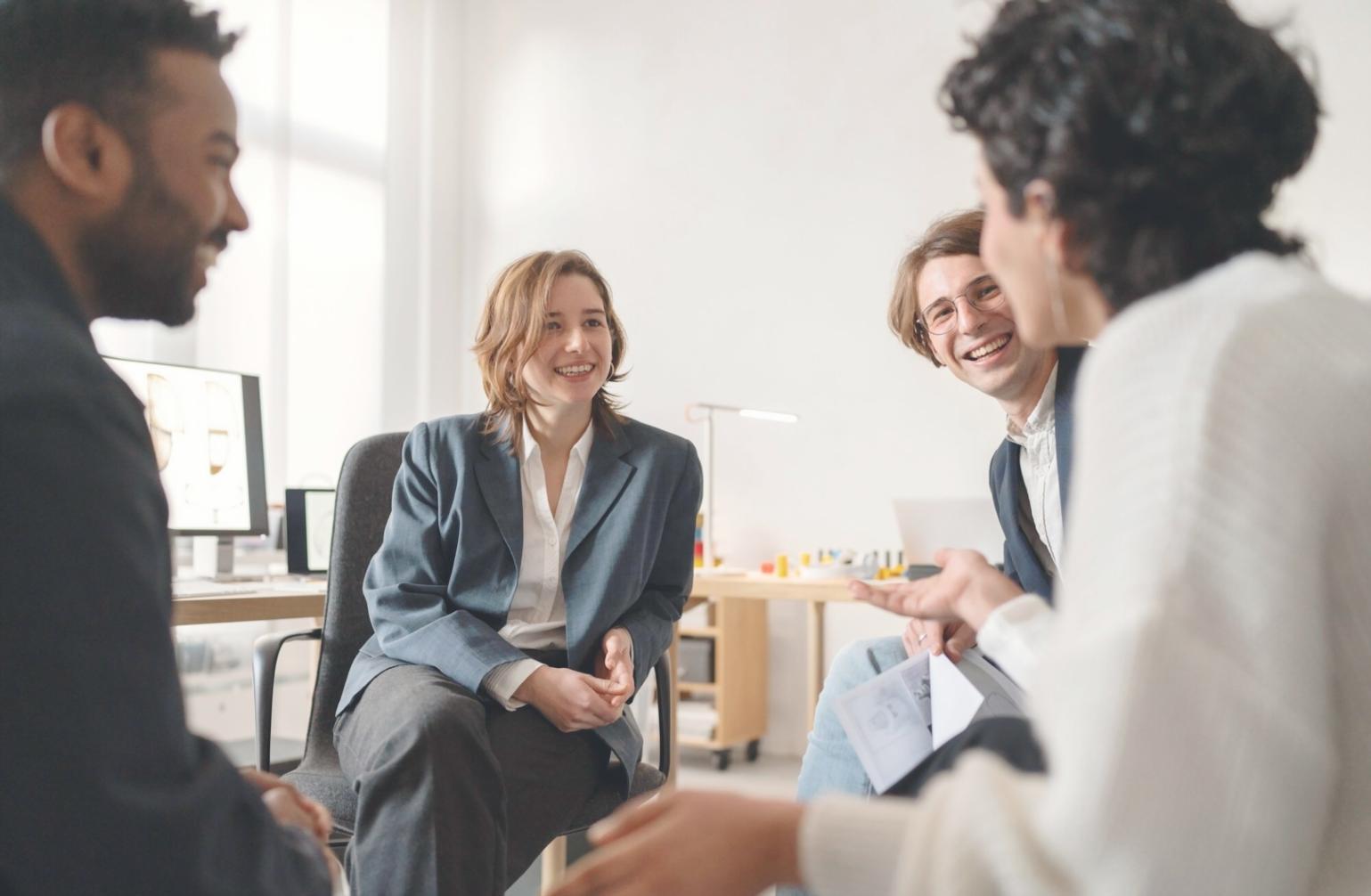Corporate training sessions and workshop environments